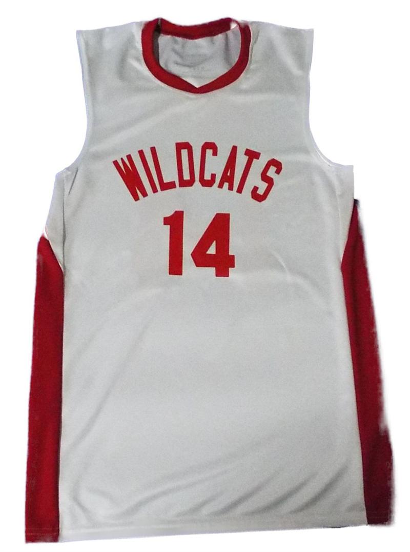 HSM White Basketball Jersey