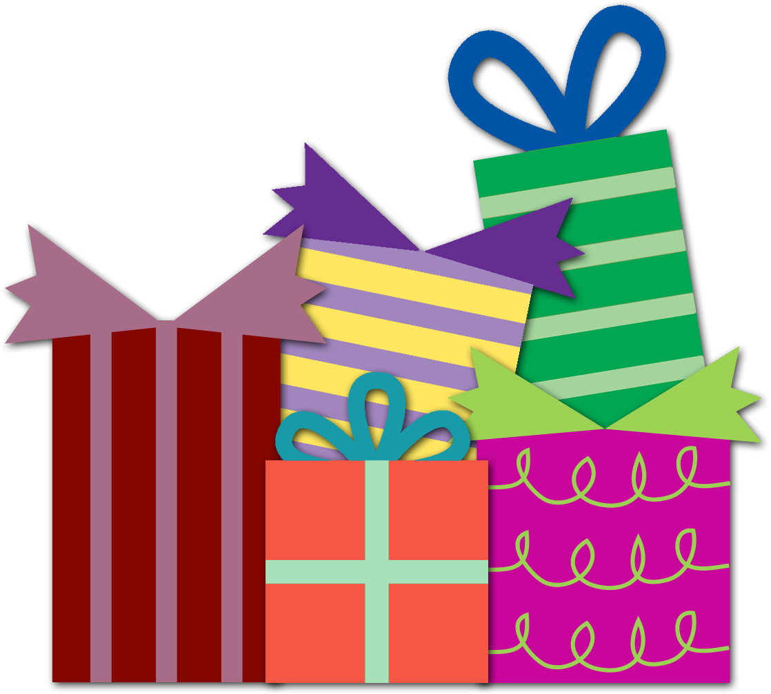 Presents Clip Art - Tumundografico