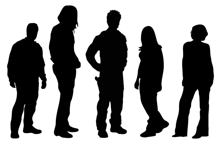1000+ images about | People Silhouettes |