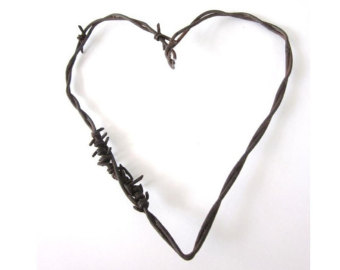 Rustic Heart Clipart Barbed Wire Heart Rustic