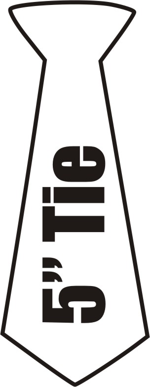 Tie Outline Printable - ClipArt Best