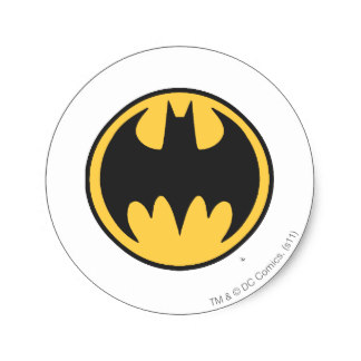 Batman Logo Stickers | Zazzle