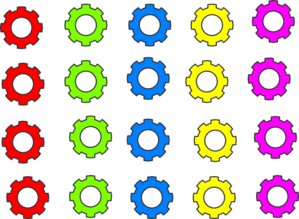 Robot Gears Clipart
