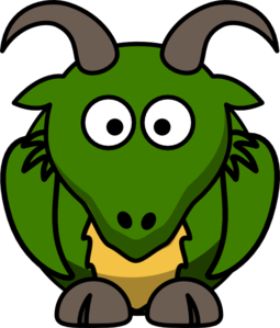 Green Dragon Clip art - Animal - Download vector clip art online