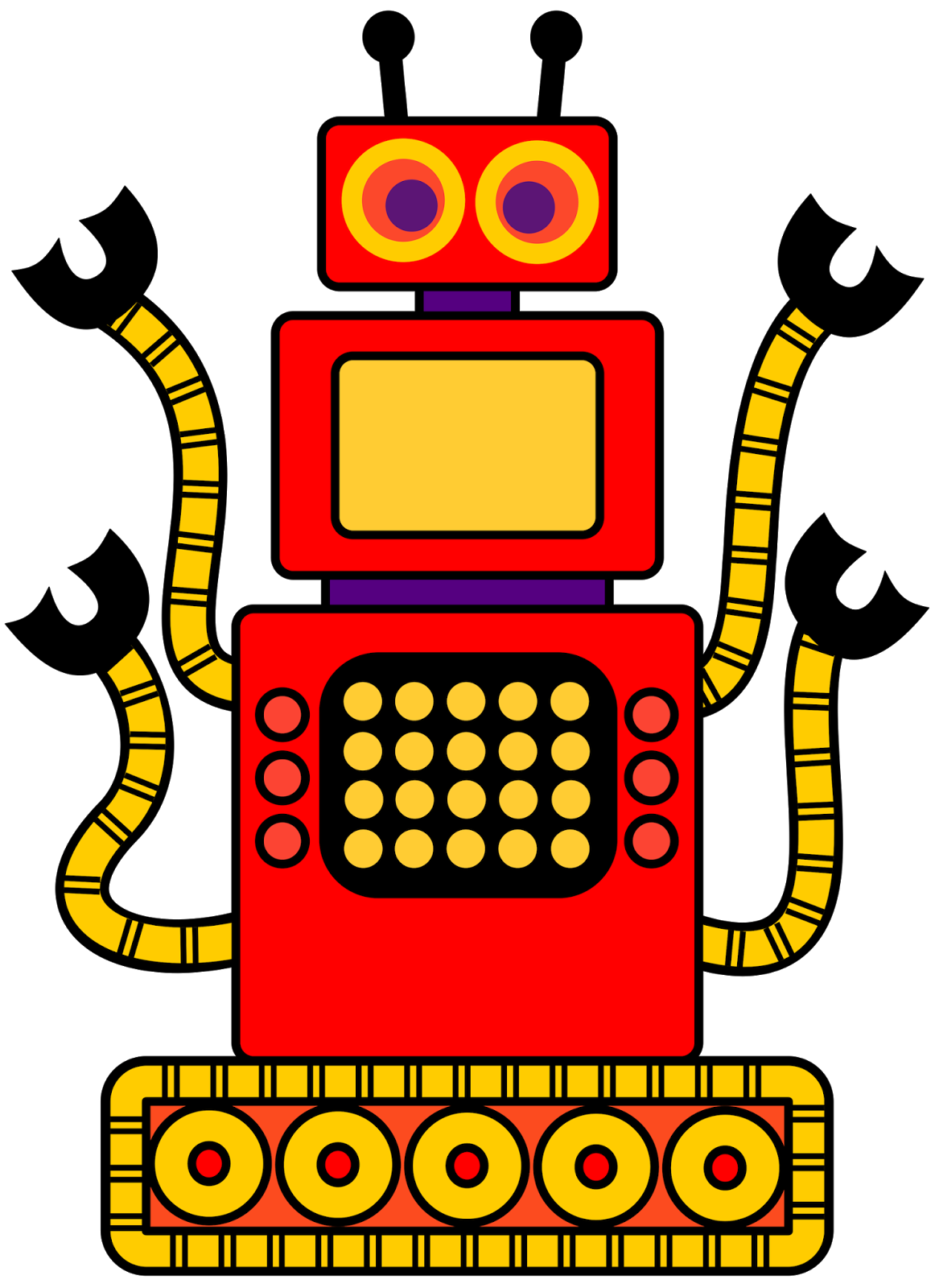 Clip art robot clipart image 4 - Cliparting.com