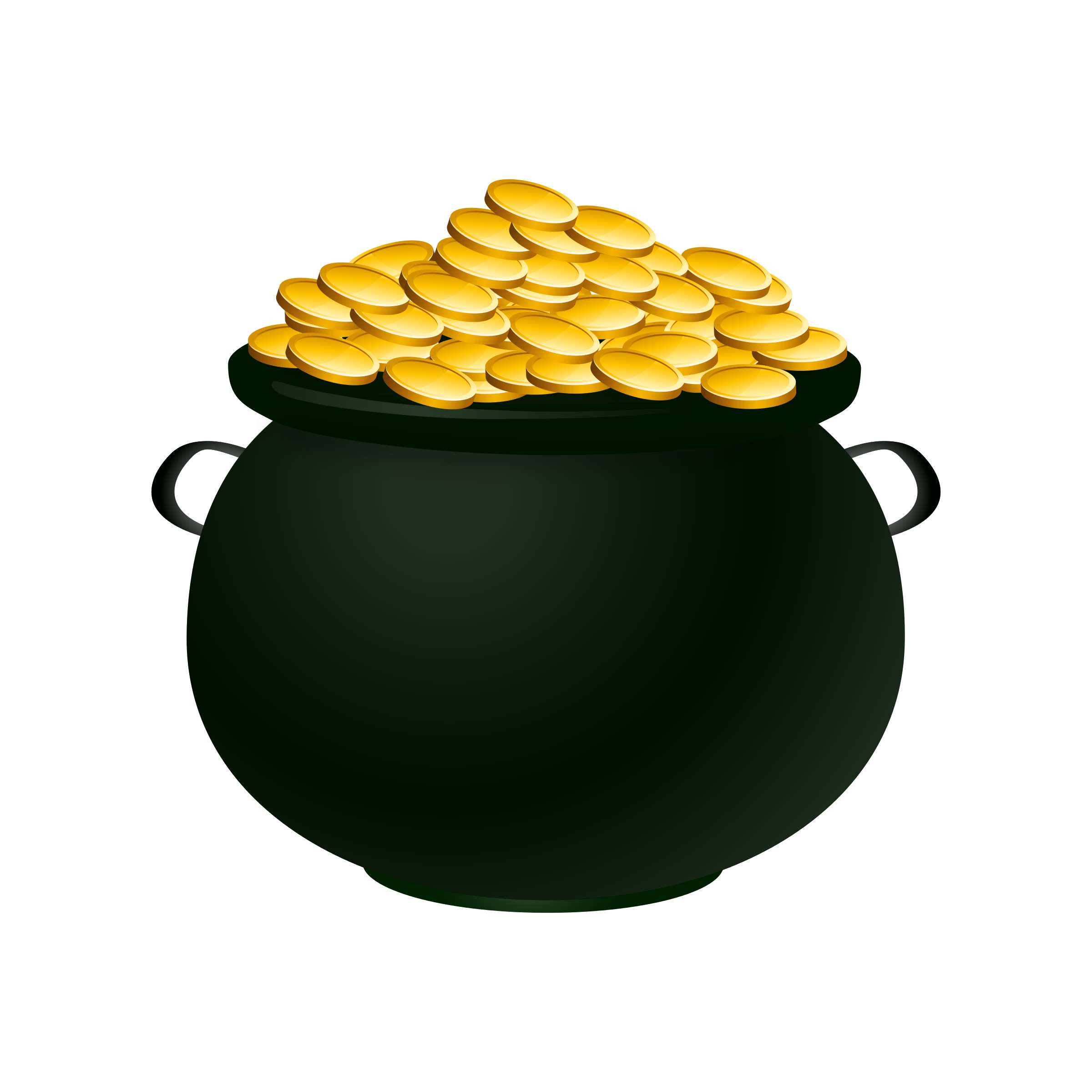 47+ Pot o Gold Clipart