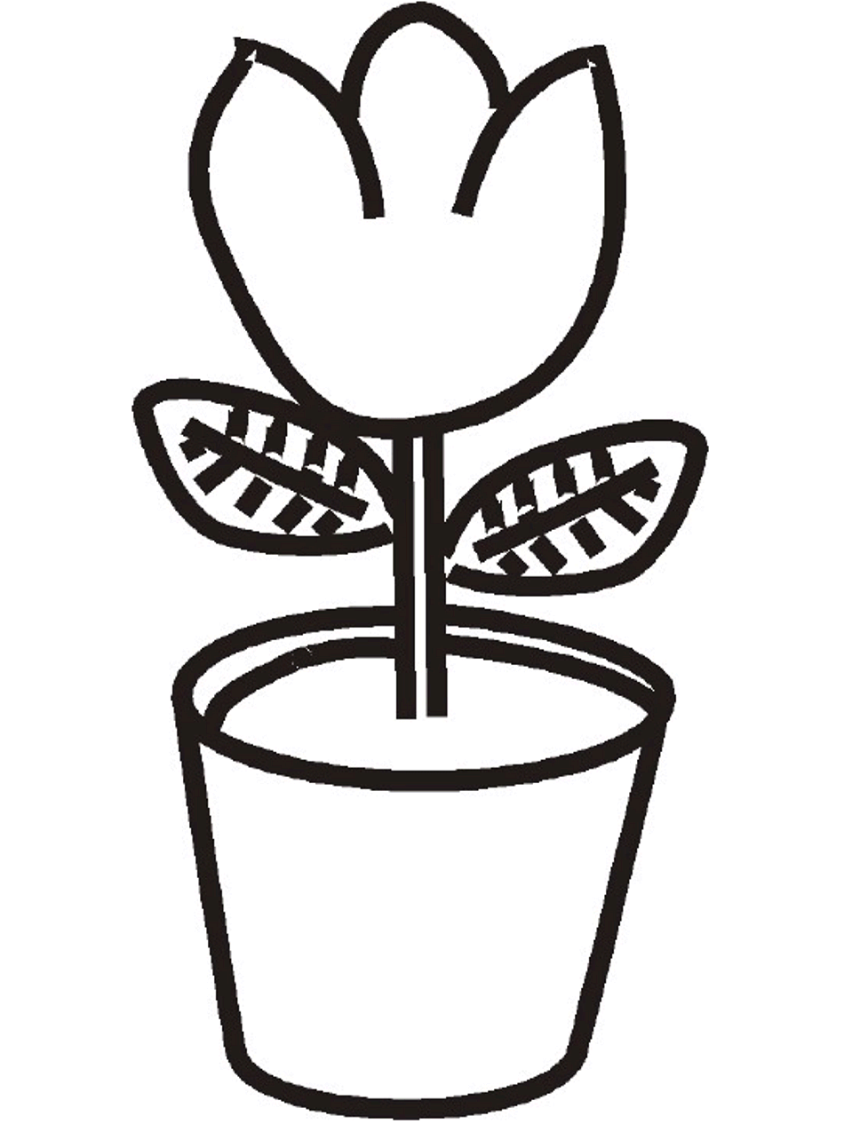 Plant Coloring Page - AZ Coloring Pages