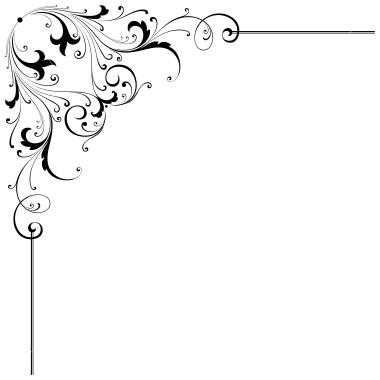 41+ Scroll Corner Border Clip Art