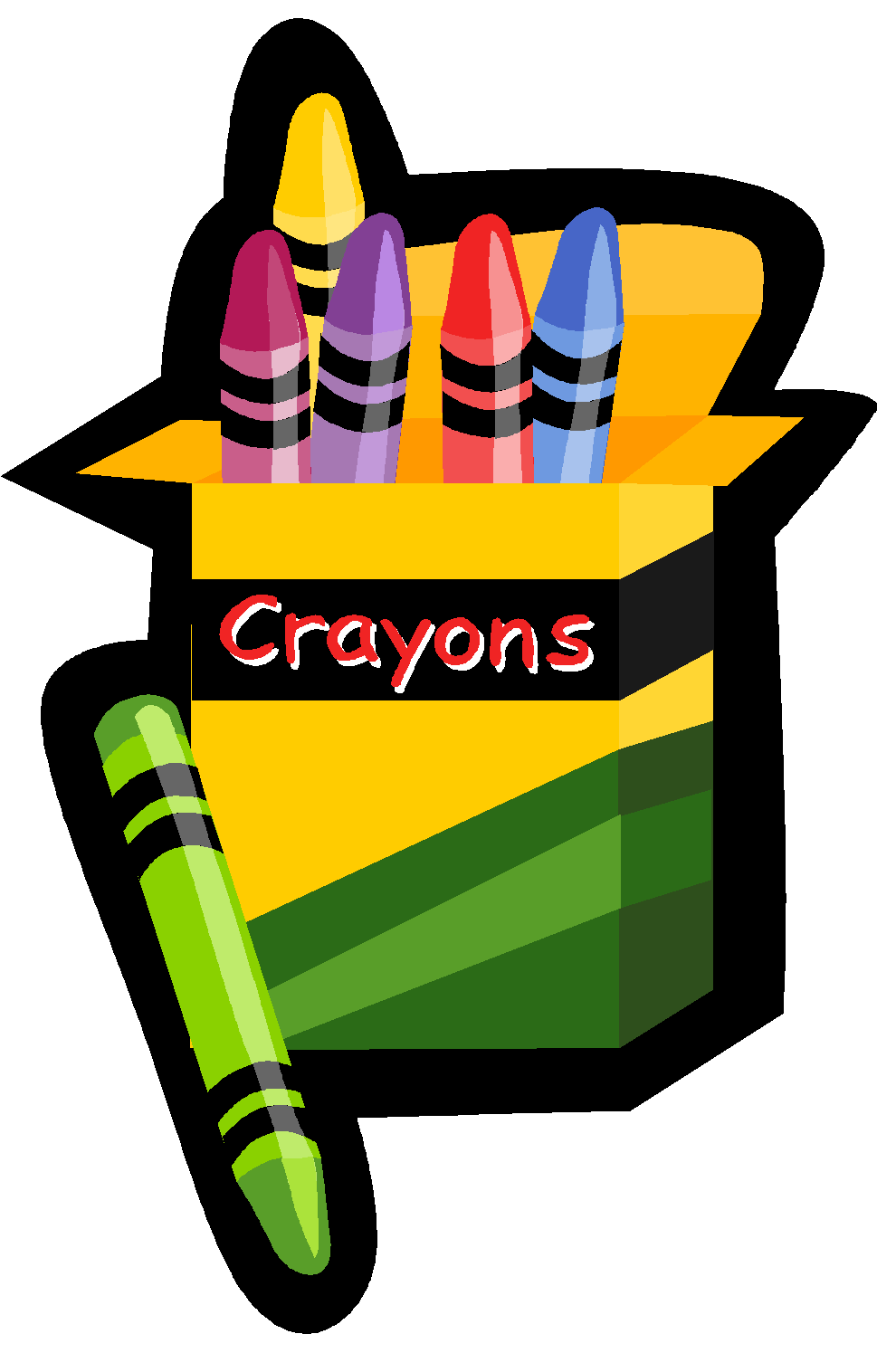 School Supplies Clipart craft projects, School Clipart - Clipartoons