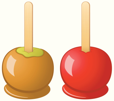 Taffy Apple Clip Art, Vector Images & Illustrations