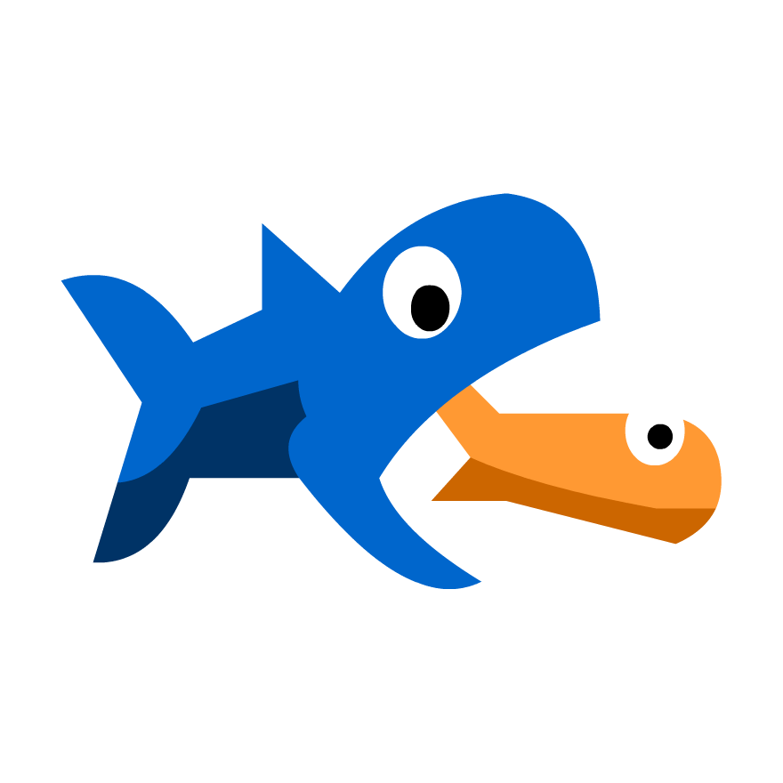 Food web landscape clipart