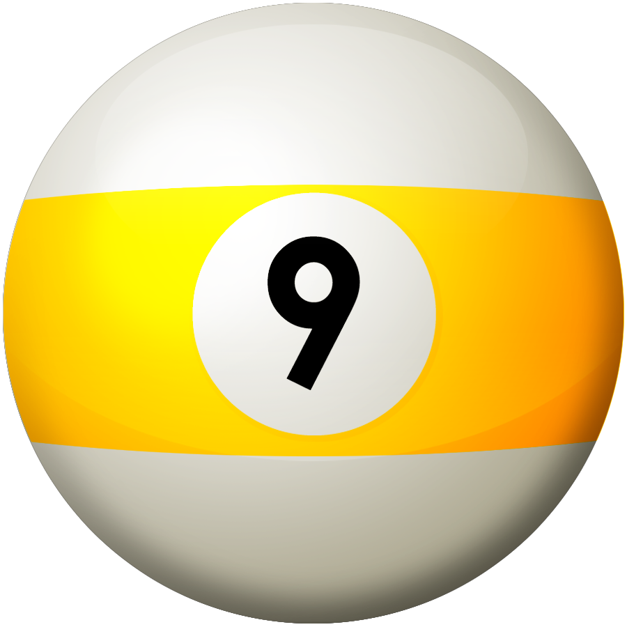 9 Ball Pool Clipart