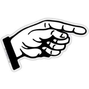 Finger Pointing Down Clipart