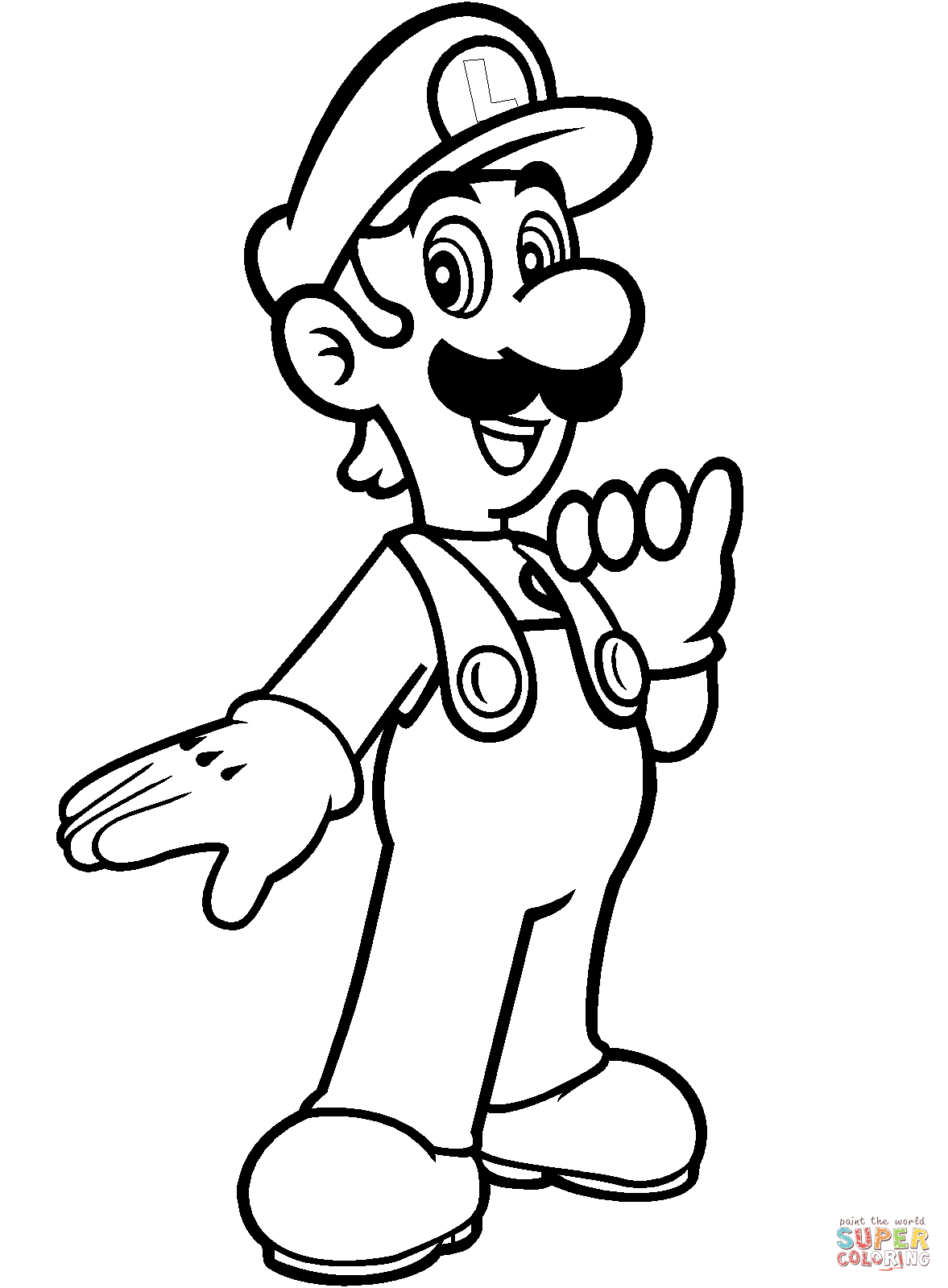 Super Mario Bros. coloring pages | Free Coloring Pages