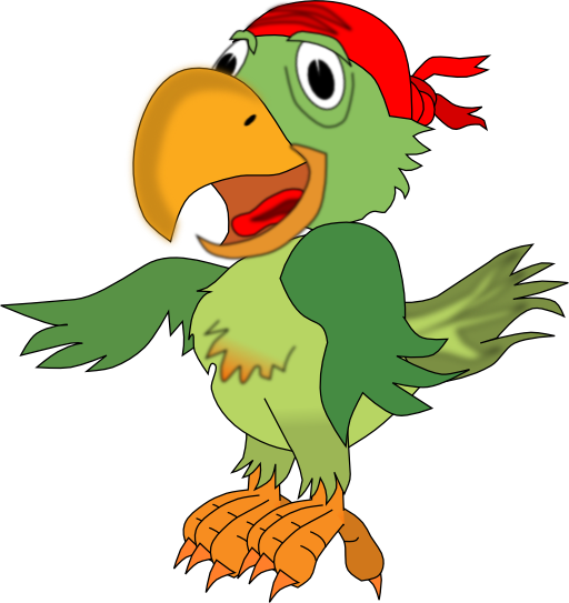 Pirate Parrot Clipart Royalty Free Public Domain Clipart