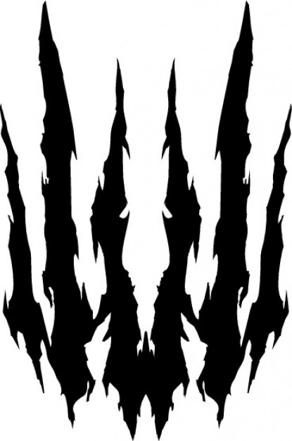 Claw rip wild icon vector Vector | Free Download