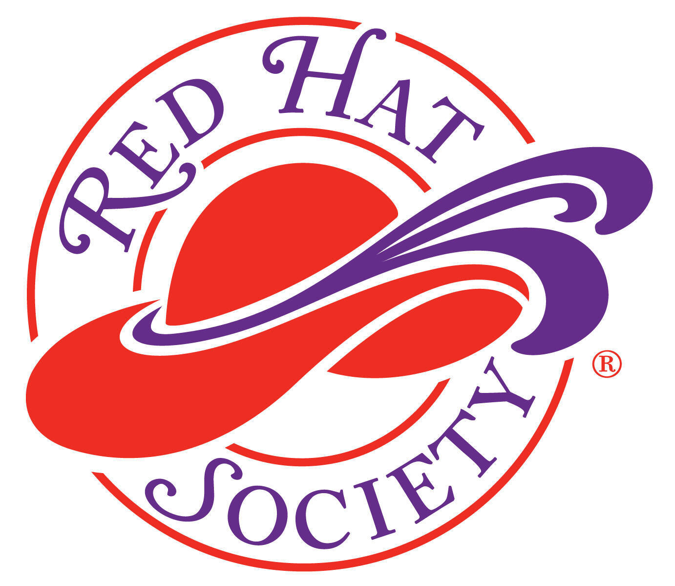 Red Hatters Clipart