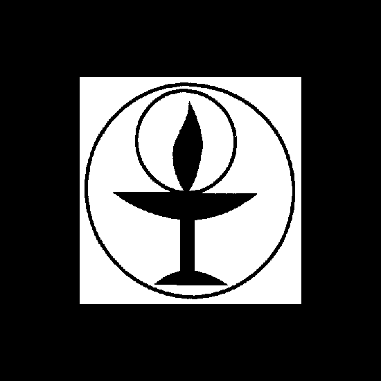 Black Glowing Flame Chalice Clip Art | UUA