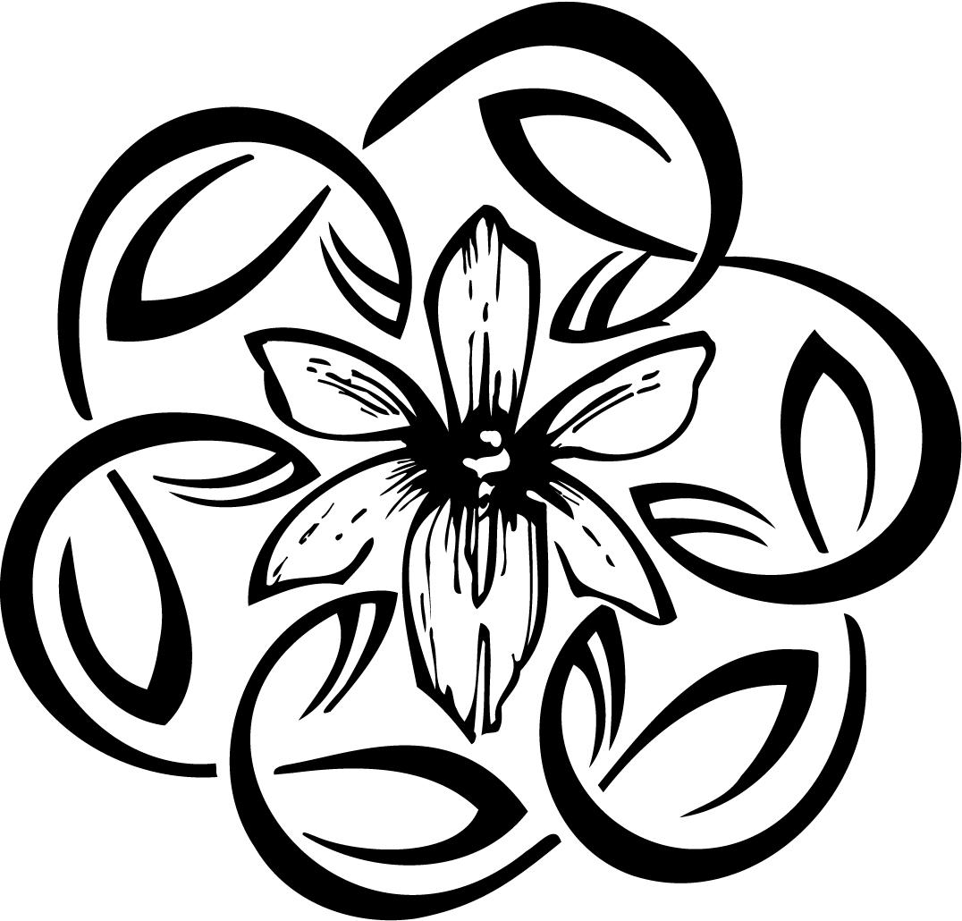printable swirl coloring page for kids - Coloring Point