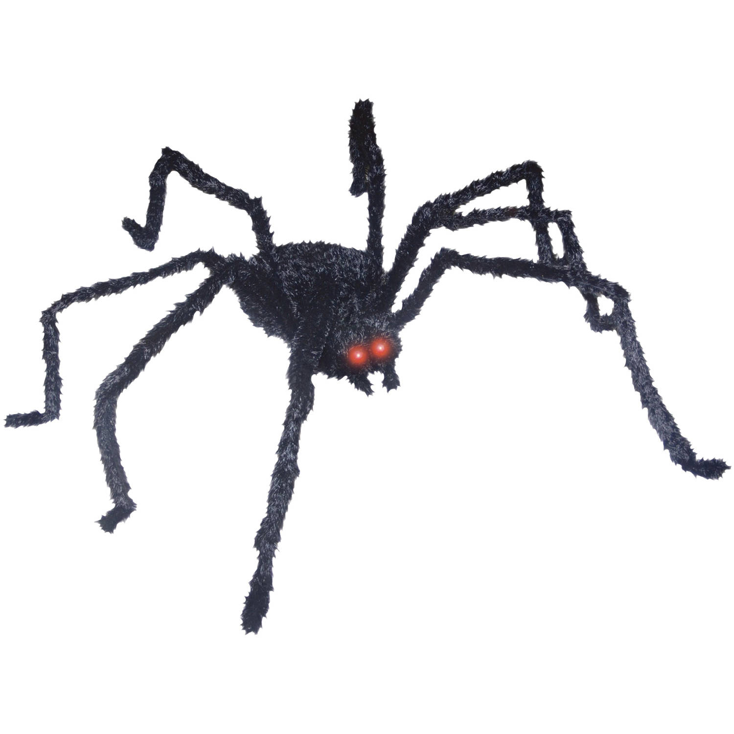 Black Animated Spider 49" Halloween Decoration - Walmart.com