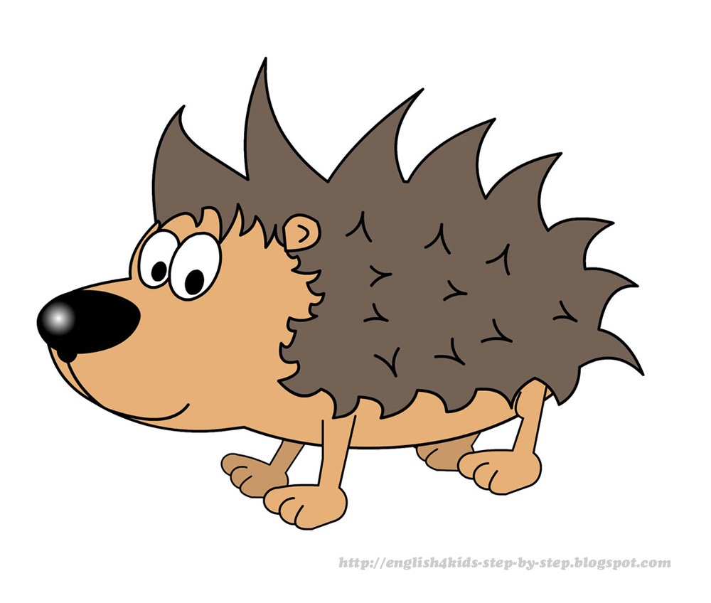Cute mole animal clipart