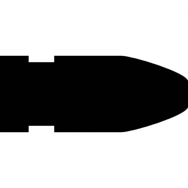 Bullet black silhouette Icons | Free Download