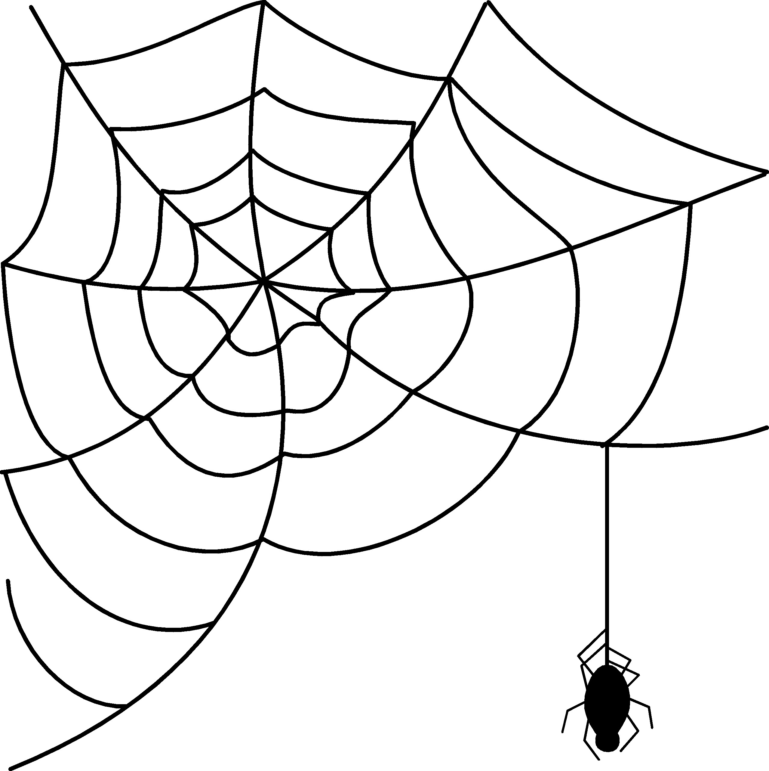 Vector Spider Web | Free Download Clip Art | Free Clip Art | on ...