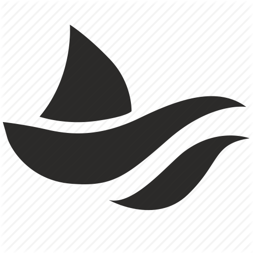 Fin, sea, shark, wave icon | Icon search engine