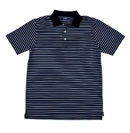 Jack Nicklaus Cool Plus Prep Stripe Golf Polo Shirt : Mens - ClipArt ...