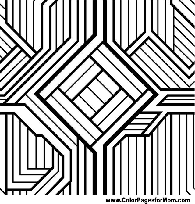 1000+ images about Colouring - GEOMETRIC