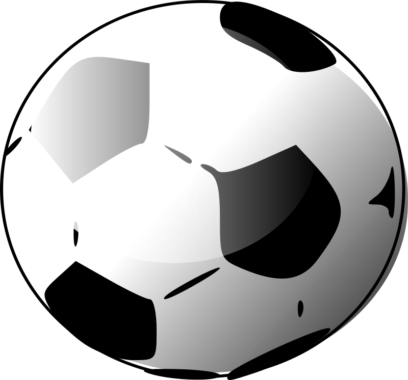 Clipart - soccer ball