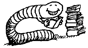 book worm - Clip Art Gallery