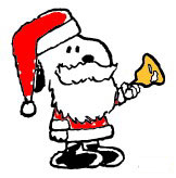 Christmas snoopy Clip Art
