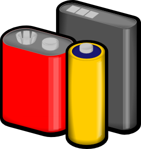 Batteries clip art - vector clip art online, royalty free & public ...