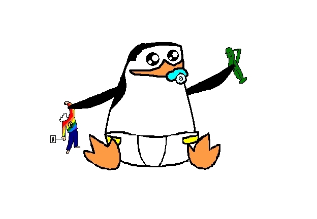Baby Skipper :3 - Penguins of Madagascar Fan Art (18347521 ...