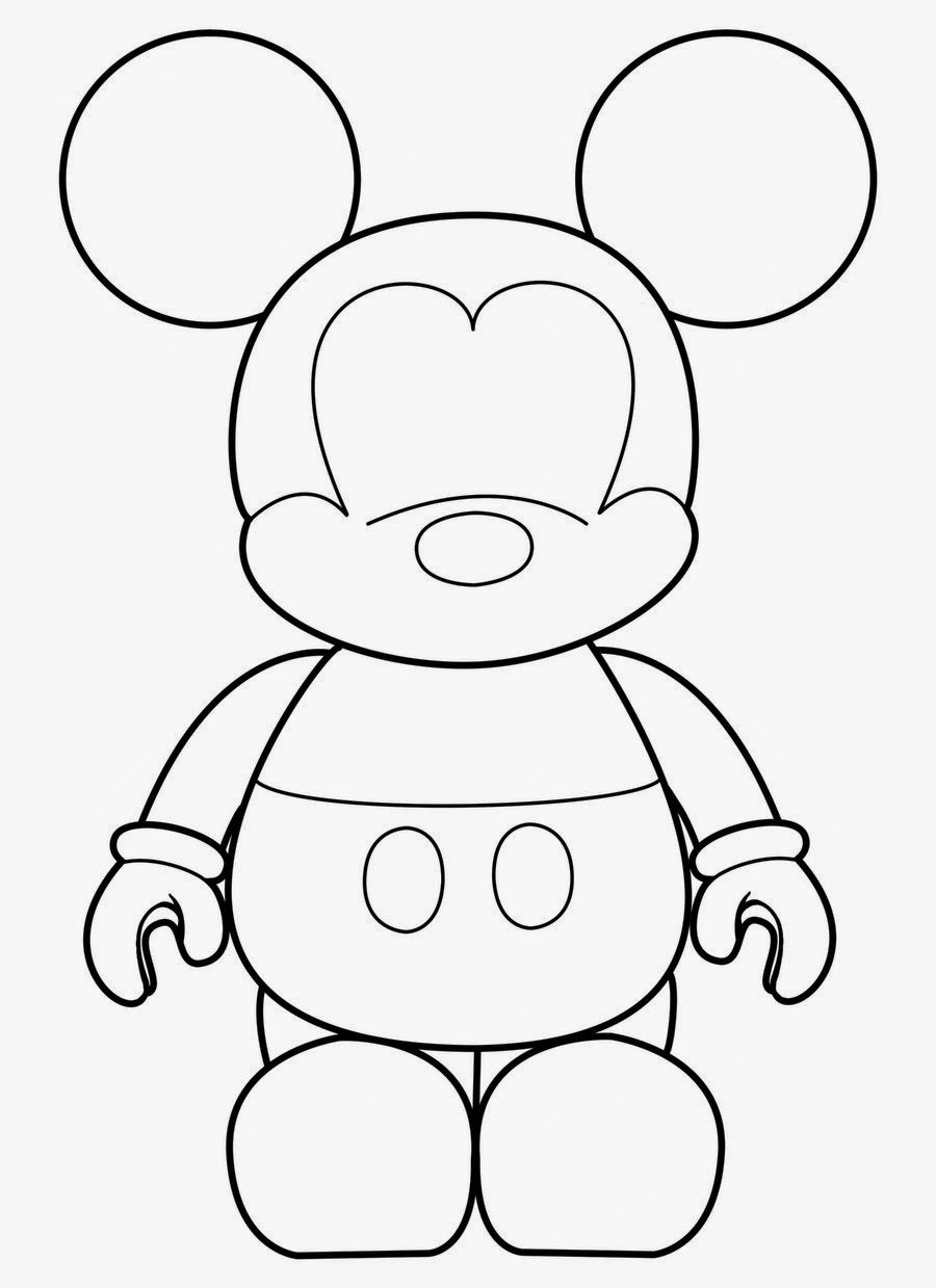 Cut Out Mickey Mouse Printables