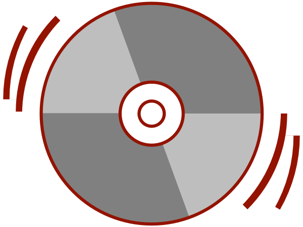 Stylized Cd Clip Art - vector clip art online ...