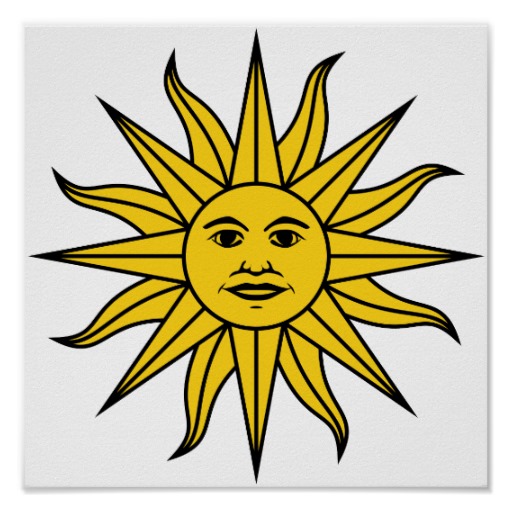 Uruguay Sol de Mayo Print | Zazzle