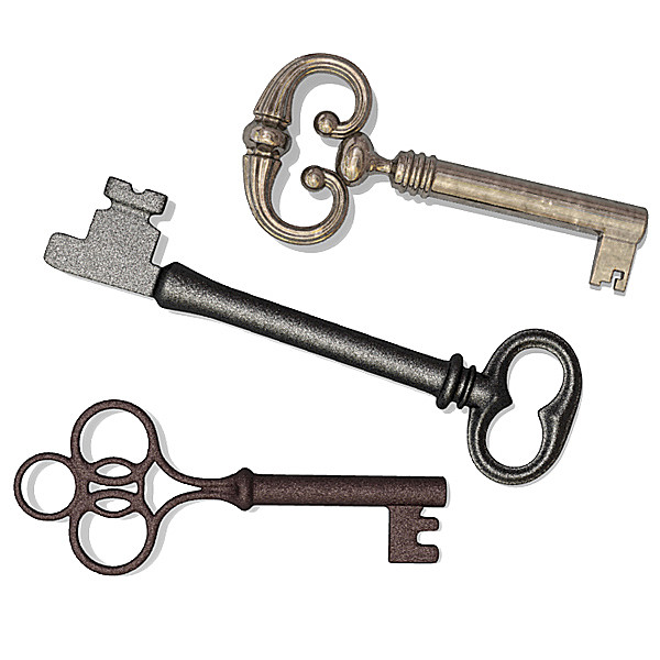 1000+ images about Key Tattoos | Vintage keys, Ps and ...