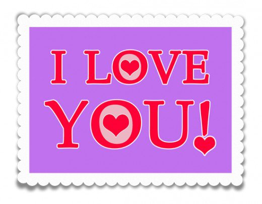 I Love You Clip Art