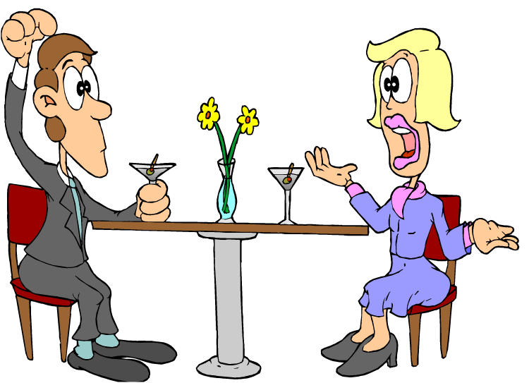Cartoon Man Talking