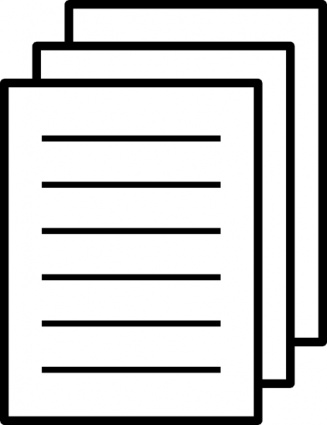 Paper Clip Clipart Black And White - Free Clipart ...