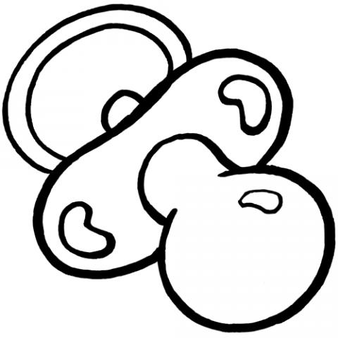 Sonajas para bebés para colorear - Imagui