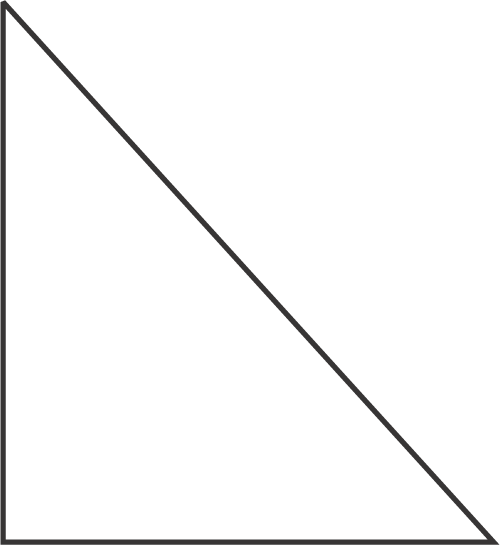 Pix For > Blank Right Triangle Png