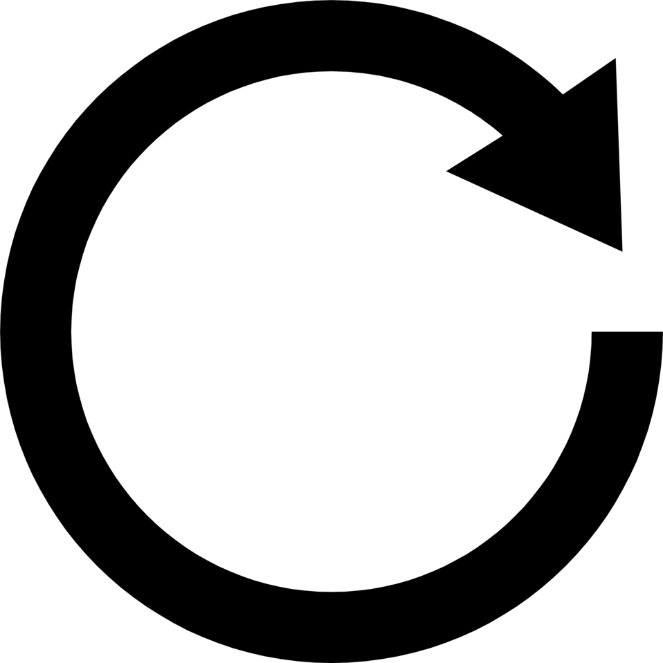 Arrows Black | Free Stock Photo | Illustration of a black circular ...