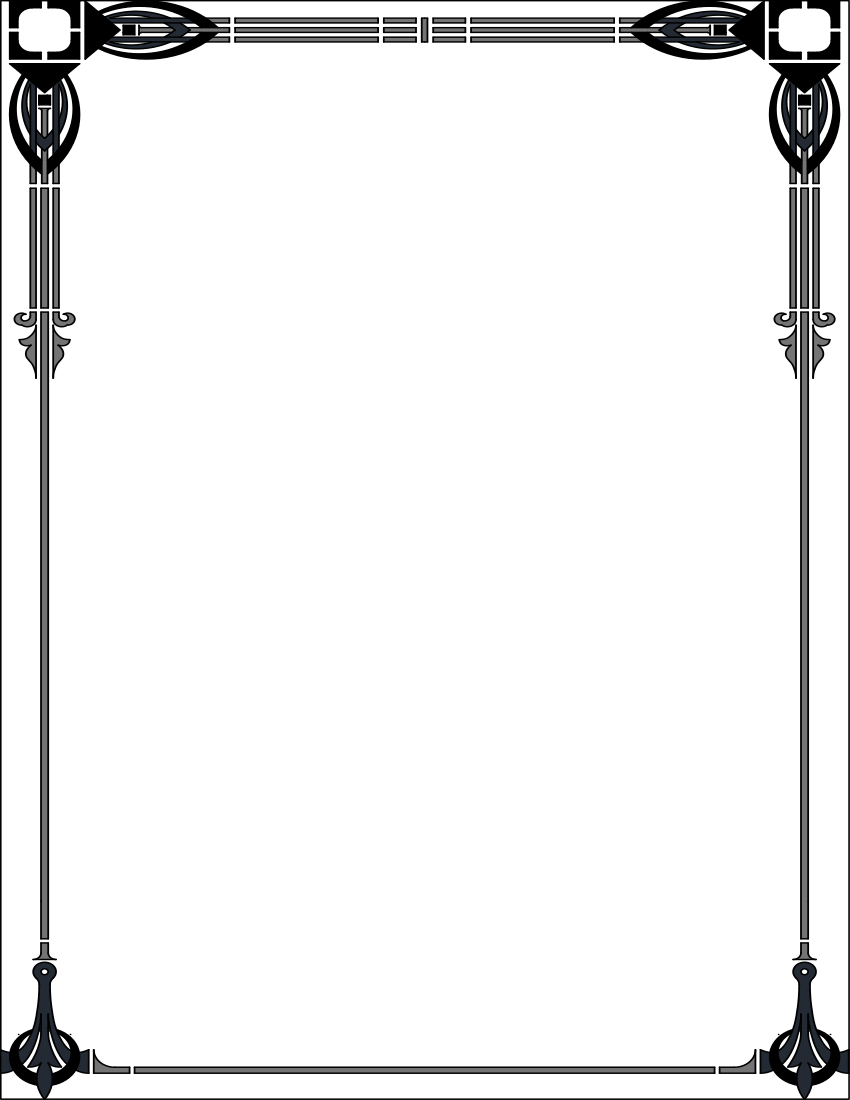 Deco Border Clip Art Download