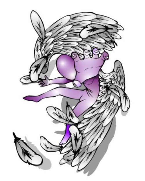 Angel Falling or Fallen – Tattoo Picture at CheckoutMyInk.