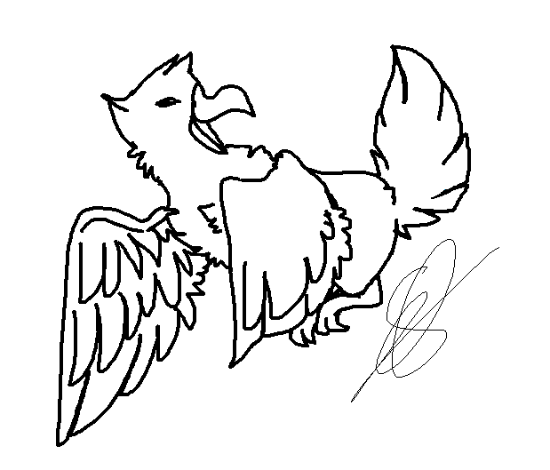 Bird Lineart