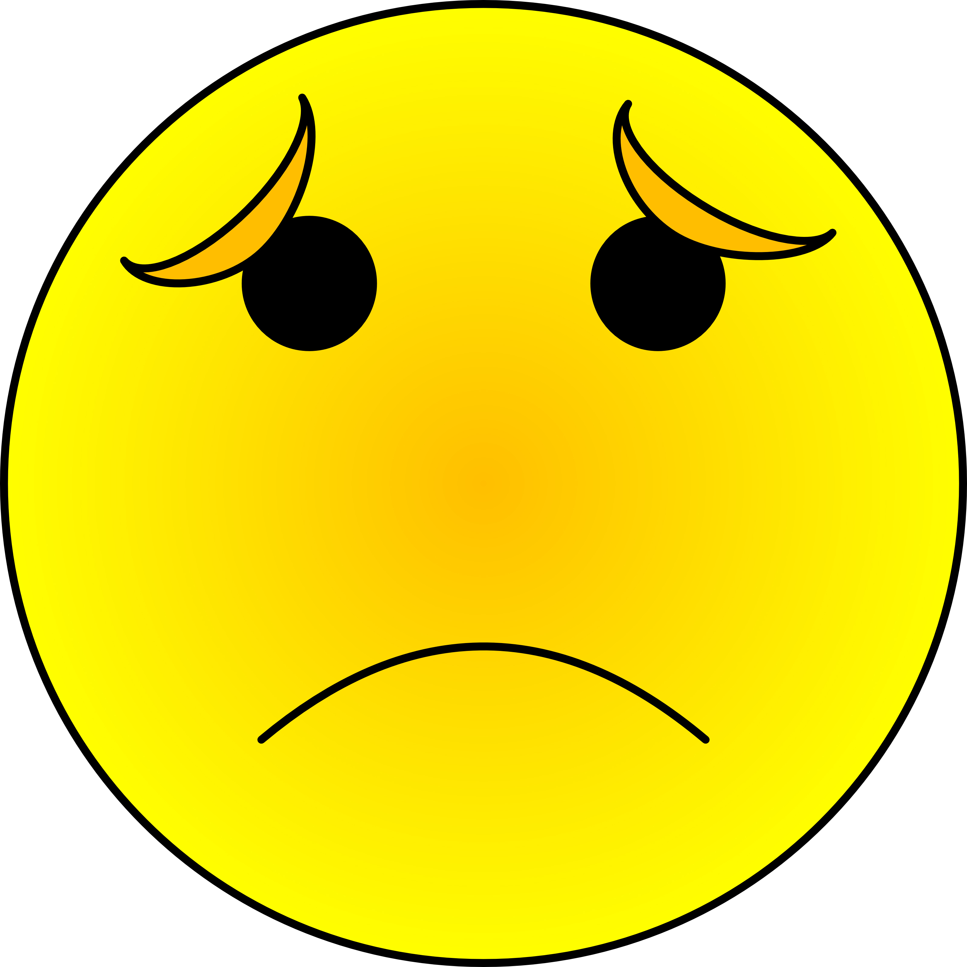 Free Upset Smiley