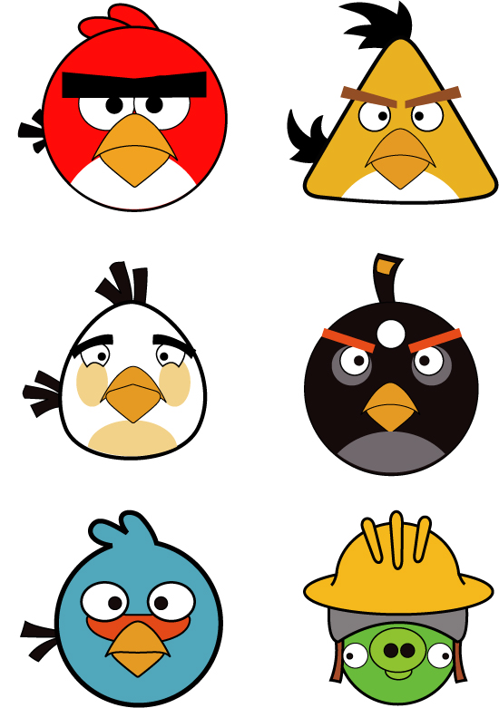 Angry Birds Clipart Graffiti